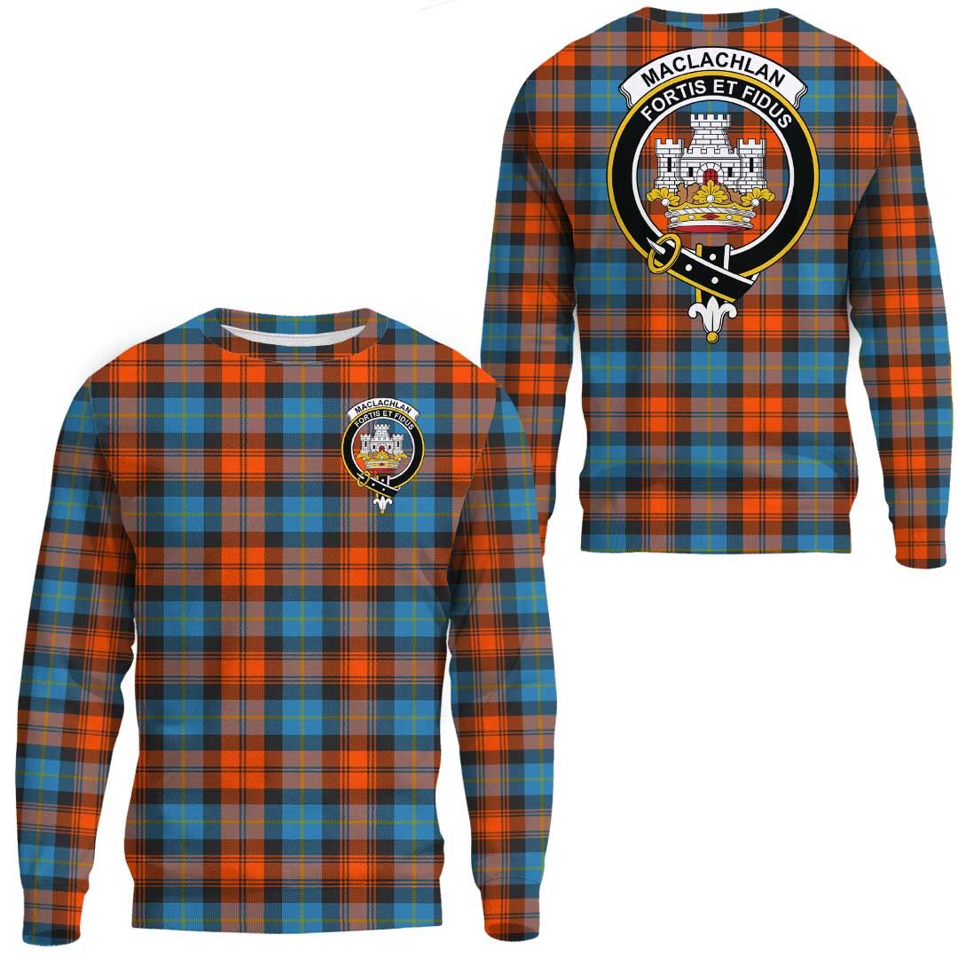 MacLachlan Ancient Tartan Crest Sweatshirt