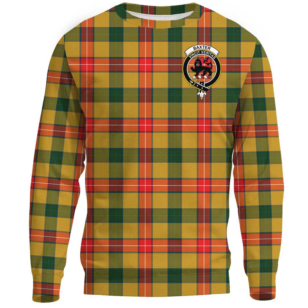 Baxter Modern Tartan Crest Sweatshirt