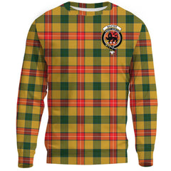 Baxter Modern Tartan Crest Sweatshirt