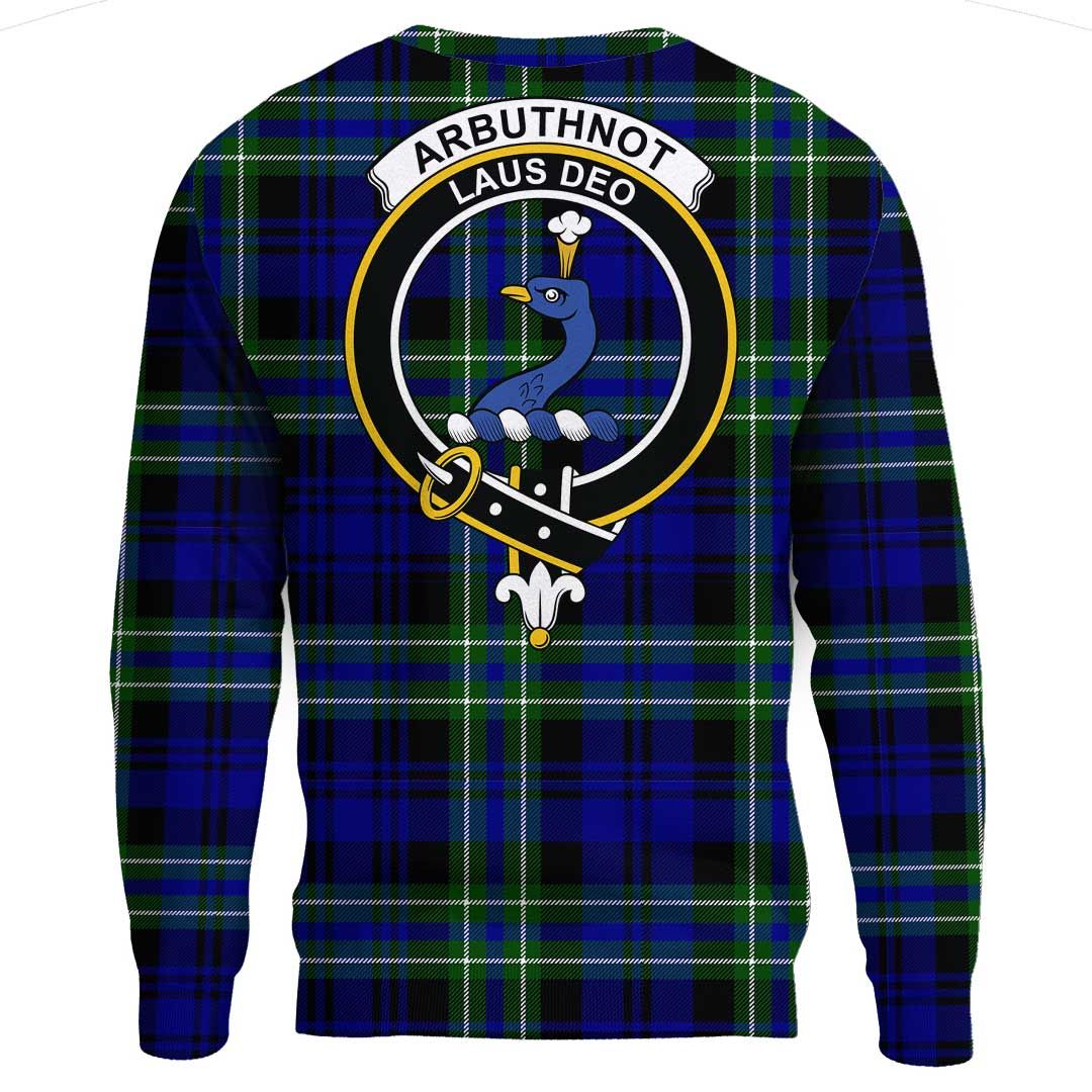 Arbuthnot Modern Tartan Crest Sweatshirt