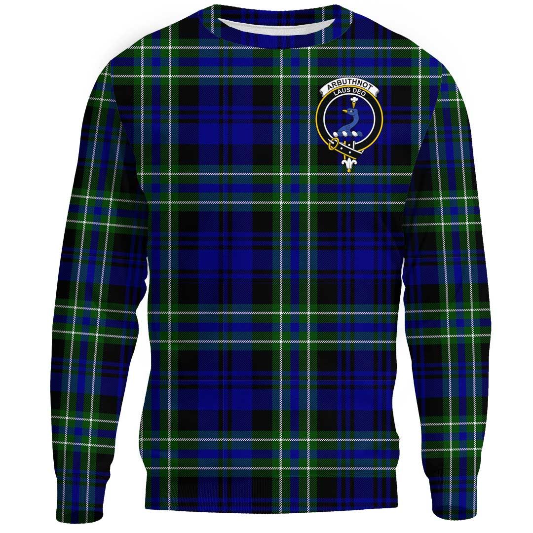 Arbuthnot Modern Tartan Crest Sweatshirt