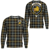 Campbell Argyll Weathered Tartan Crest Sweatshirt