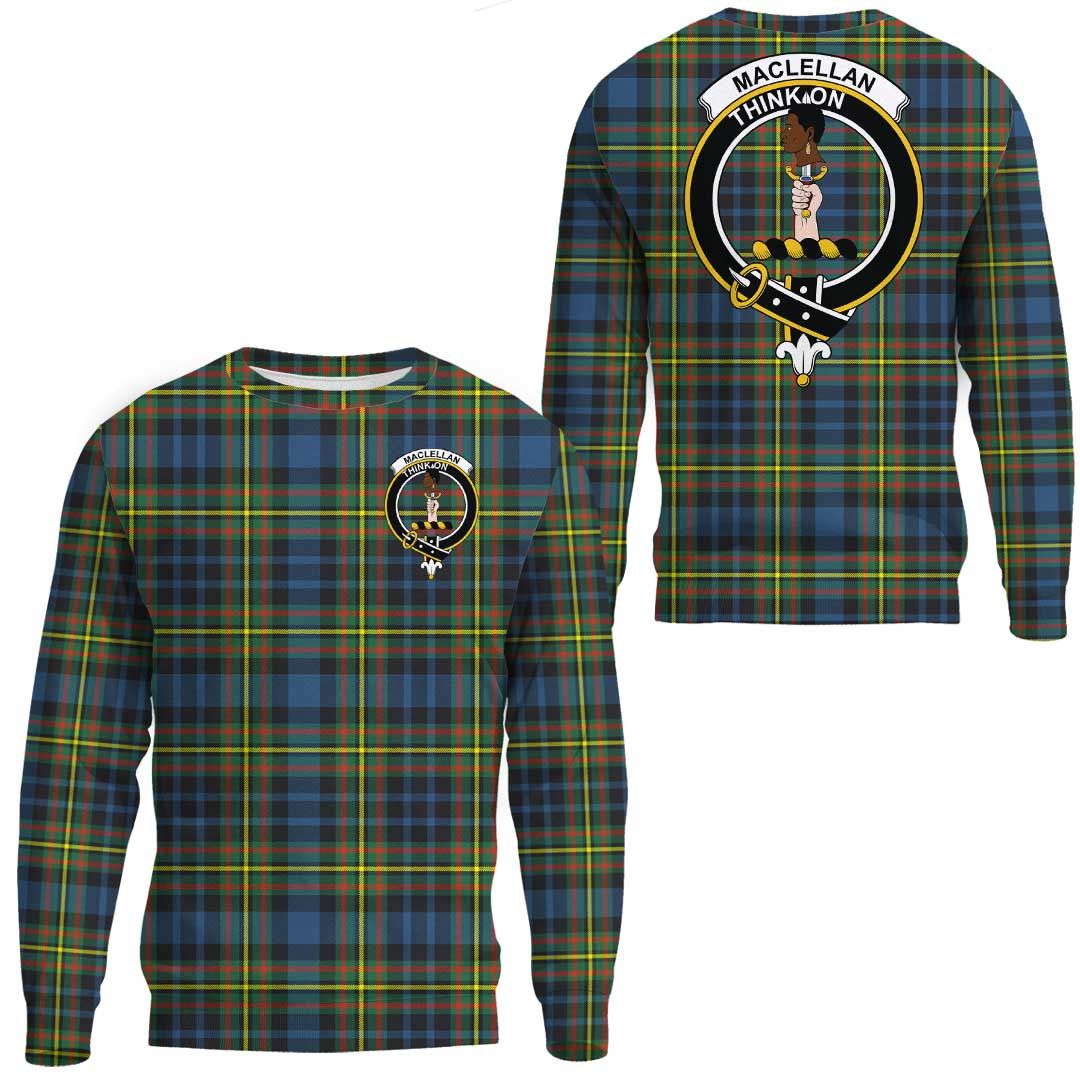 MacLellan Ancient Tartan Crest Sweatshirt