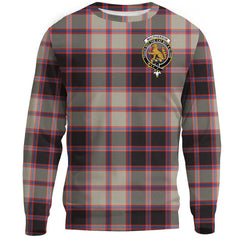 MacPherson Hunting Ancient Tartan Crest Sweatshirt