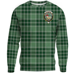 MacDonald Lord of the Isles Hunting Tartan Crest Sweatshirt