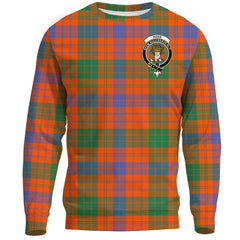 Ross Ancient Tartan Crest Sweatshirt