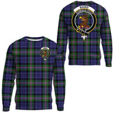 Baird Modern Tartan Crest Sweatshirt