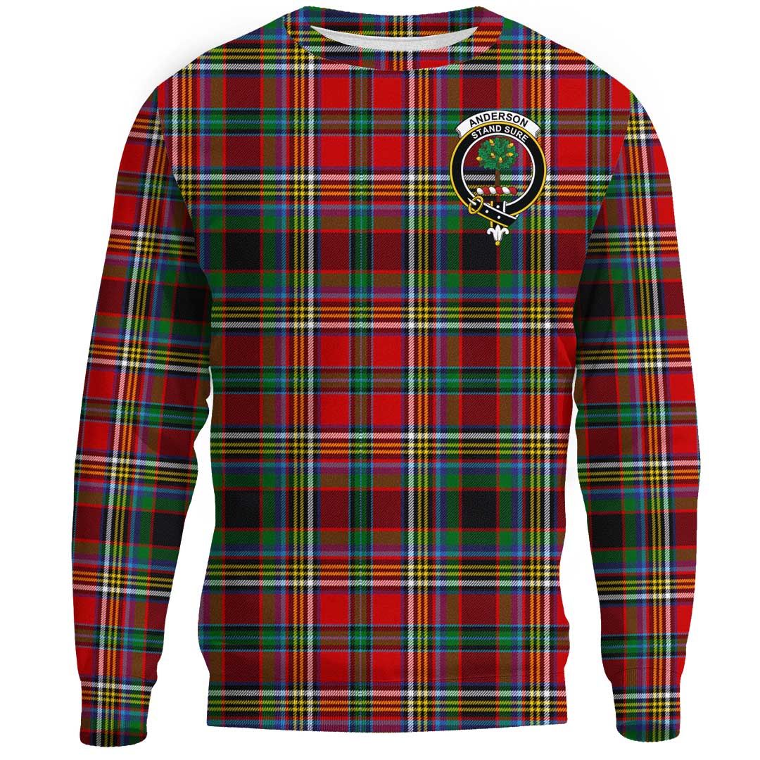 Anderson of Arbrake Tartan Crest Sweatshirt