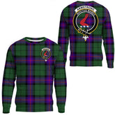 Armstrong Modern Tartan Crest Sweatshirt
