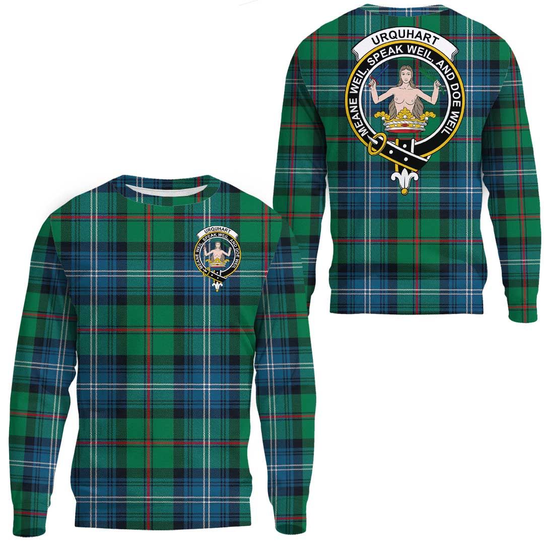 Urquhart Ancient Tartan Crest Sweatshirt