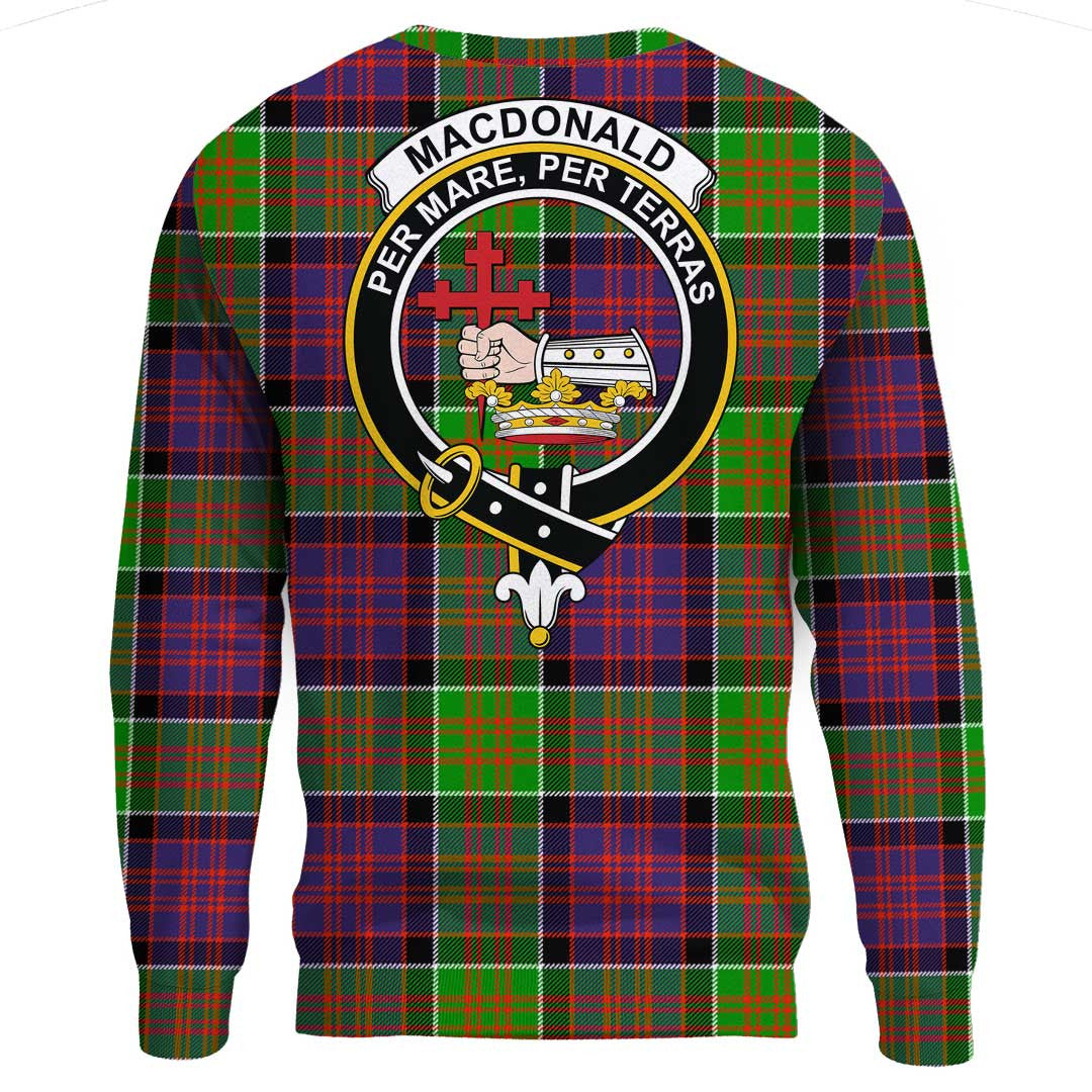 MacDonald of Clanranald Tartan Crest Sweatshirt