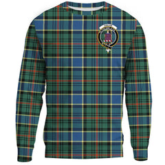 Ogilvie Hunting Modern Tartan Crest Sweatshirt