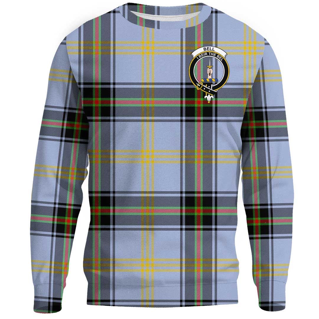 Bell of the Borders Tartan Crest Sweatshirt