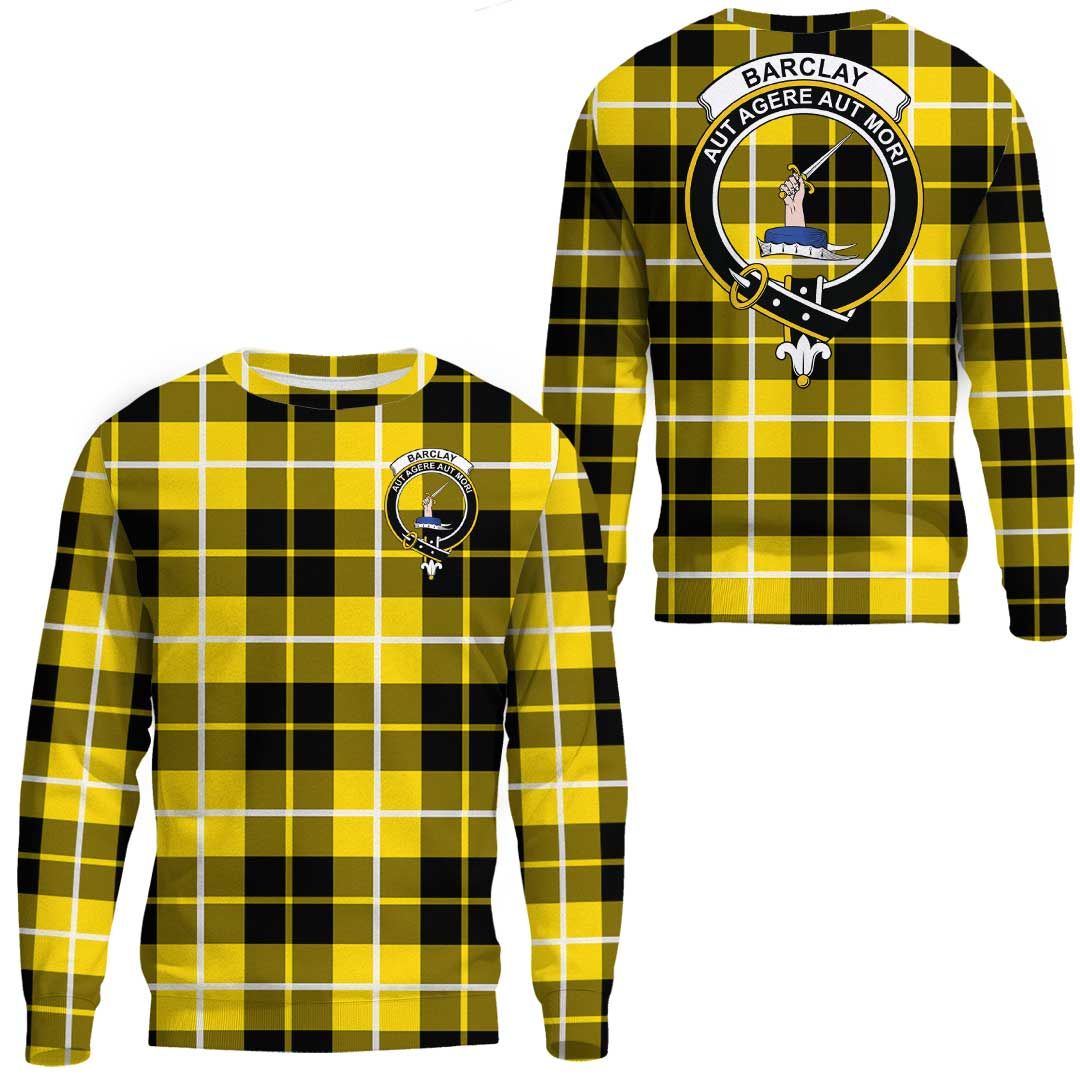 Barclay Dress Modern Tartan Crest Sweatshirt