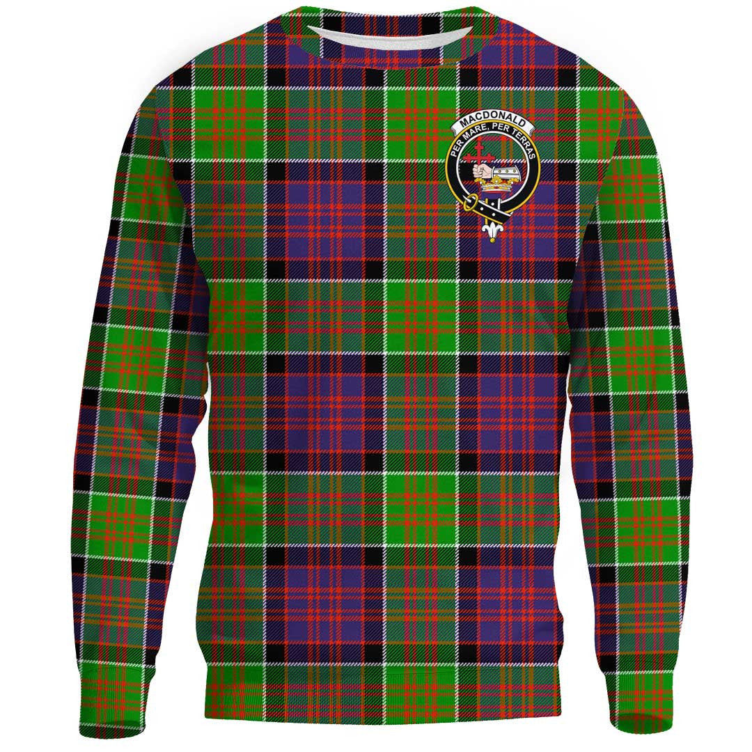 MacDonald of Clanranald Tartan Crest Sweatshirt