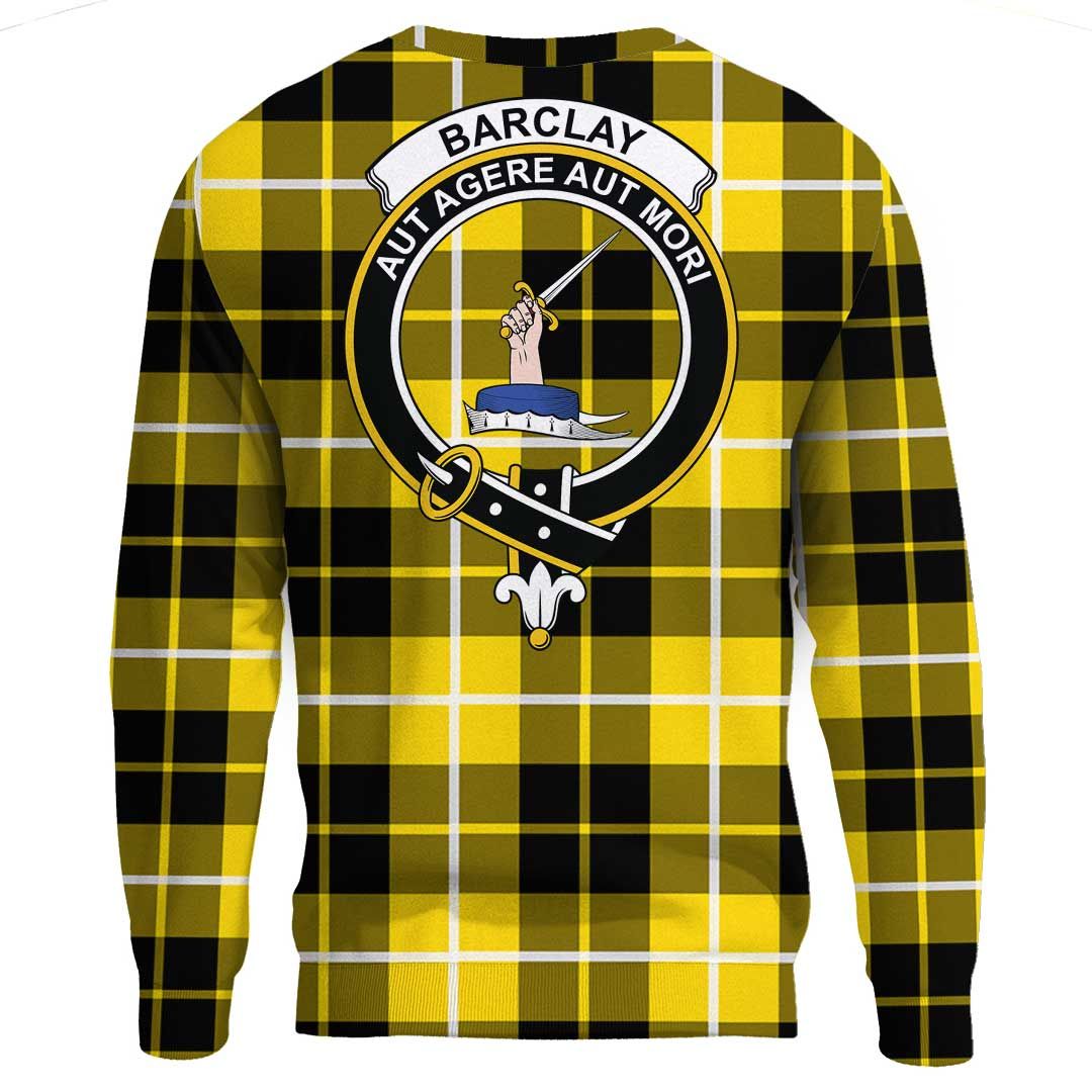 Barclay Dress Modern Tartan Crest Sweatshirt