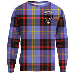 Rutherford Tartan Crest Sweatshirt