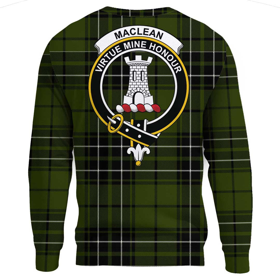MacLean Hunting Ancient Tartan Crest Sweatshirt