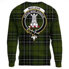 MacLean Hunting Ancient Tartan Crest Sweatshirt