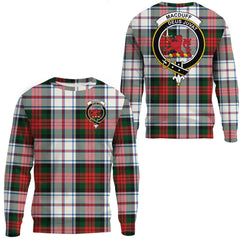 MacDuff Dress Modern Tartan Crest Sweatshirt