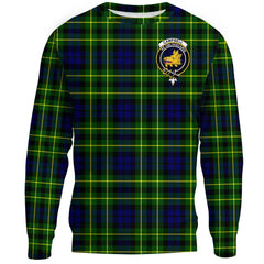 Campbell of Breadalbane Modern Tartan Crest Sweatshirt