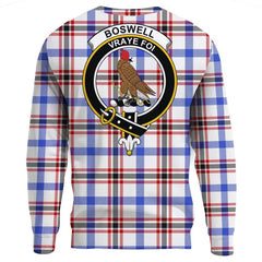 Boswell Modern Tartan Crest Sweatshirt