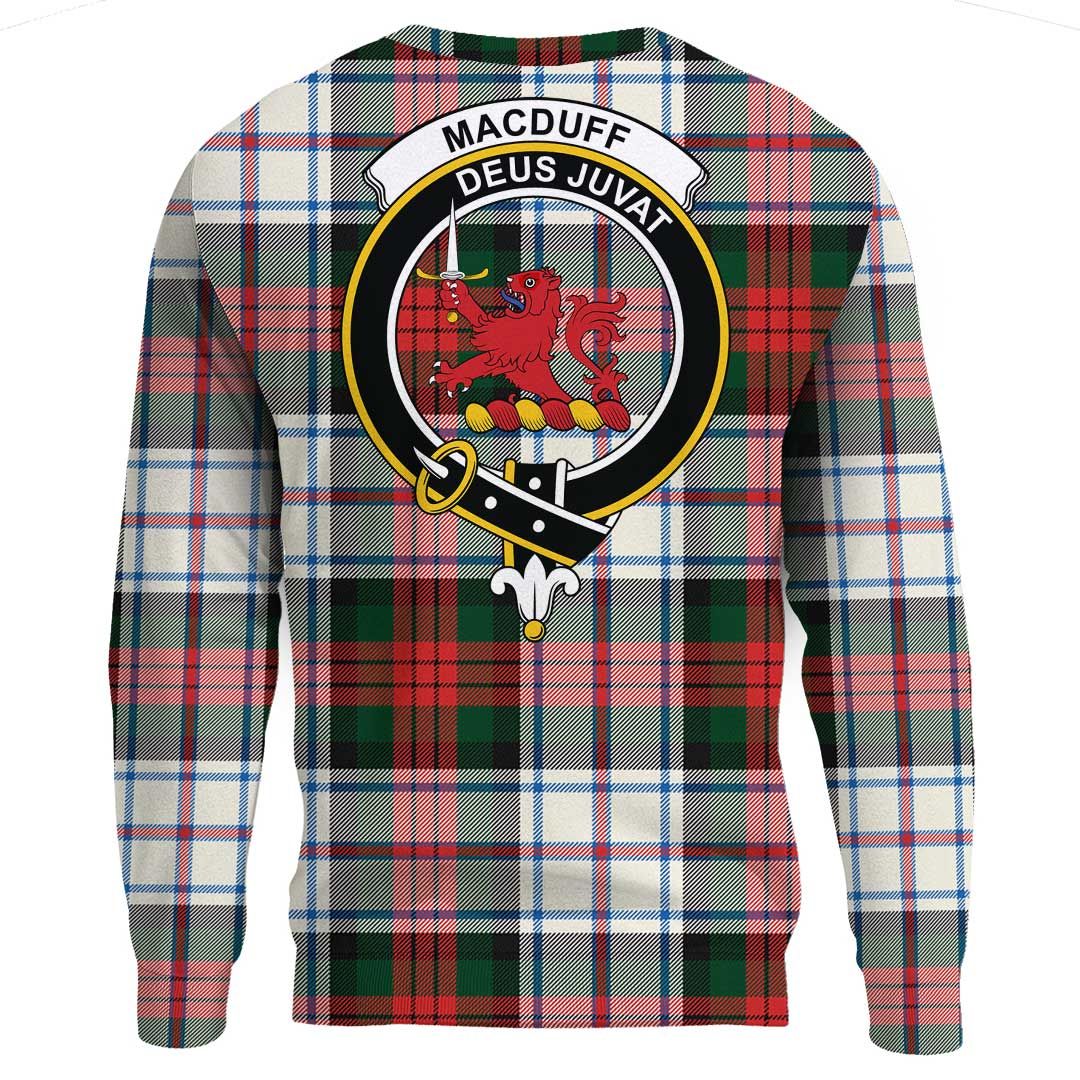 MacDuff Dress Modern Tartan Crest Sweatshirt