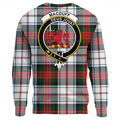 MacDuff Dress Modern Tartan Crest Sweatshirt