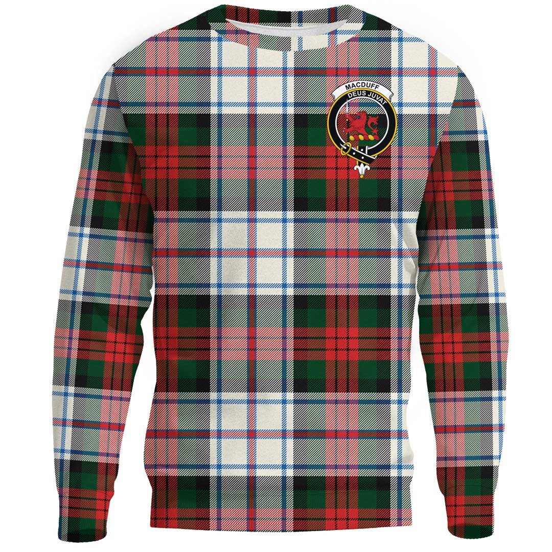 MacDuff Dress Modern Tartan Crest Sweatshirt