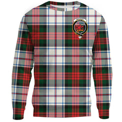 MacDuff Dress Modern Tartan Crest Sweatshirt