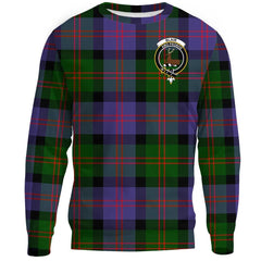 Blair Modern Tartan Crest Sweatshirt