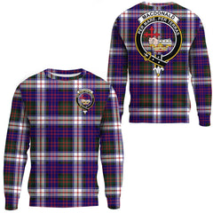 MacDonald Dress Modern Tartan Crest Sweatshirt