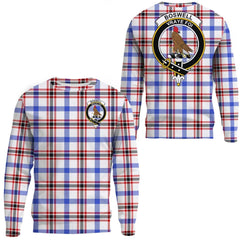 Boswell Modern Tartan Crest Sweatshirt