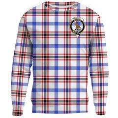 Boswell Modern Tartan Crest Sweatshirt