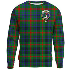 Aiton Tartan Crest Sweatshirt