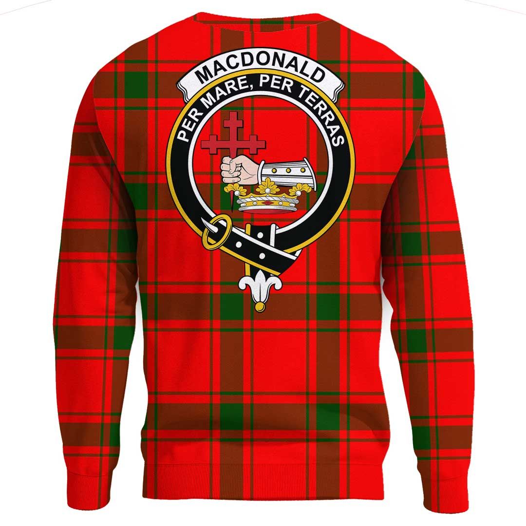 MacDonald of Sleat Tartan Crest Sweatshirt