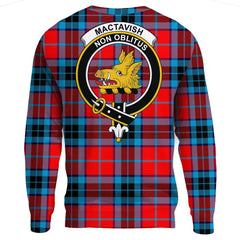 MacTavish Modern Tartan Crest Sweatshirt