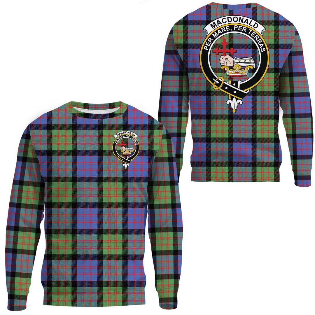 MacDonald Ancient Tartan Crest Sweatshirt