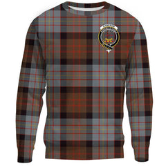 Cameron of Erracht Weathered Tartan Crest Sweatshirt