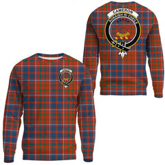Cameron of Lochiel Ancient Tartan Crest Sweatshirt