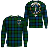 MacKay Modern Tartan Crest Sweatshirt