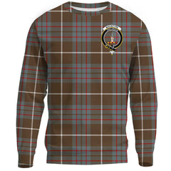 MacIntyre Hunting Weathered Tartan Crest Sweatshirt