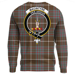 MacIntyre Hunting Weathered Tartan Crest Sweatshirt