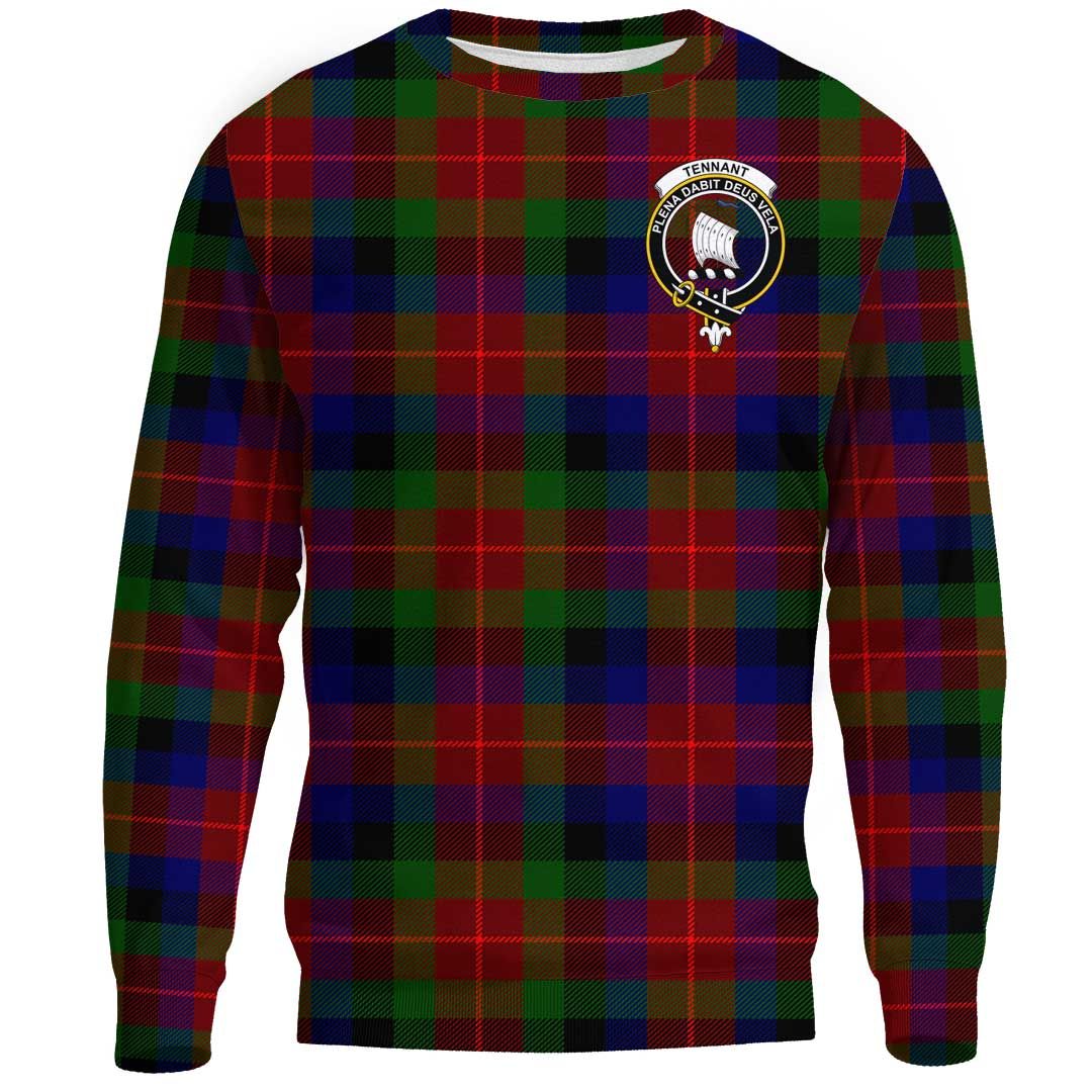 Tennant Tartan Crest Sweatshirt