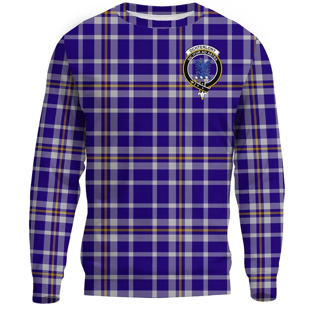 Ochterlony Tartan Crest Sweatshirt