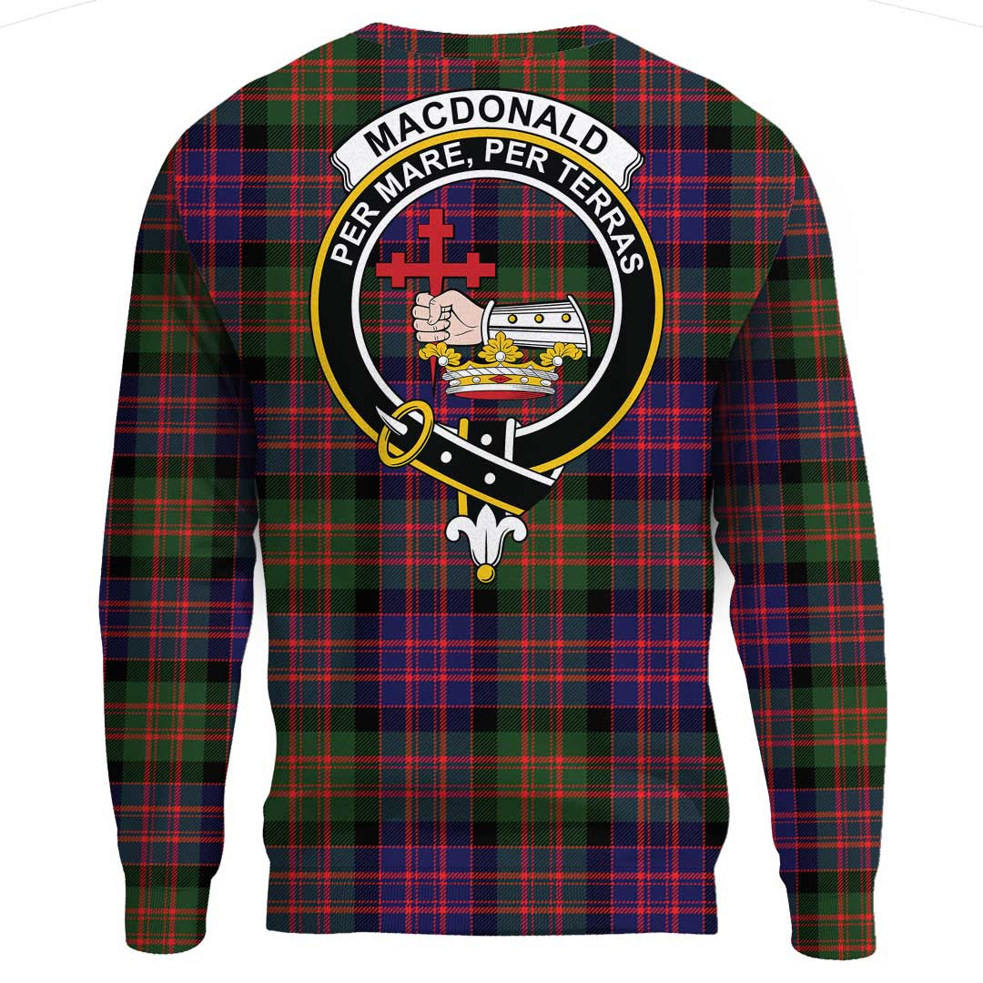 MacDonald Modern Tartan Crest Sweatshirt