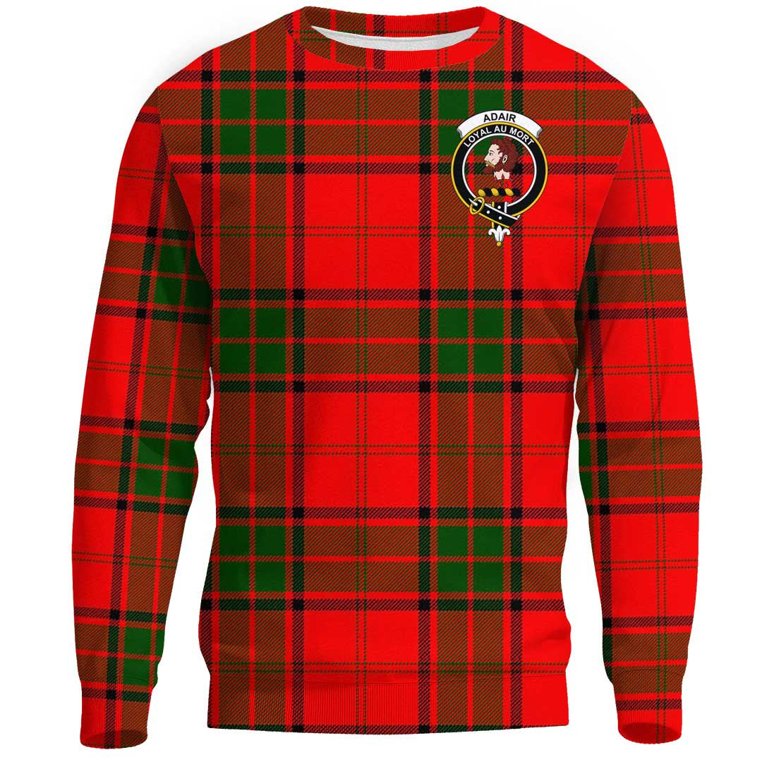 Adair Tartan Crest Sweatshirt