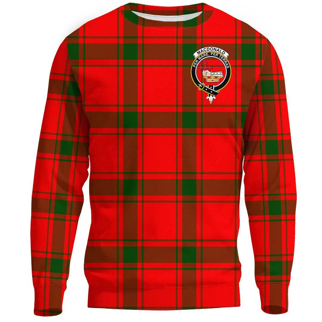 MacDonald of Sleat Tartan Crest Sweatshirt