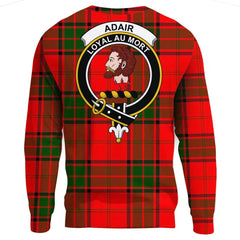 Adair Tartan Crest Sweatshirt