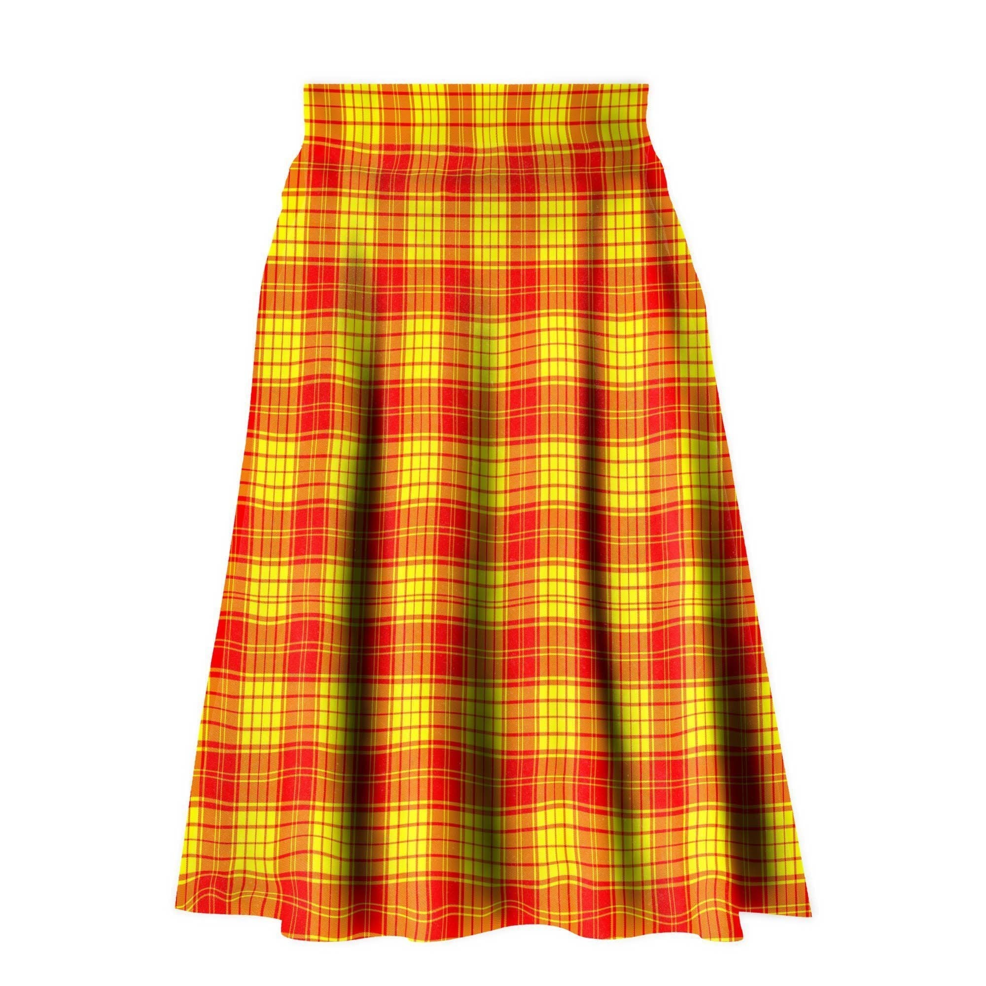 MacLeod of Raasay Tartan Plaid Ladies Skirt
